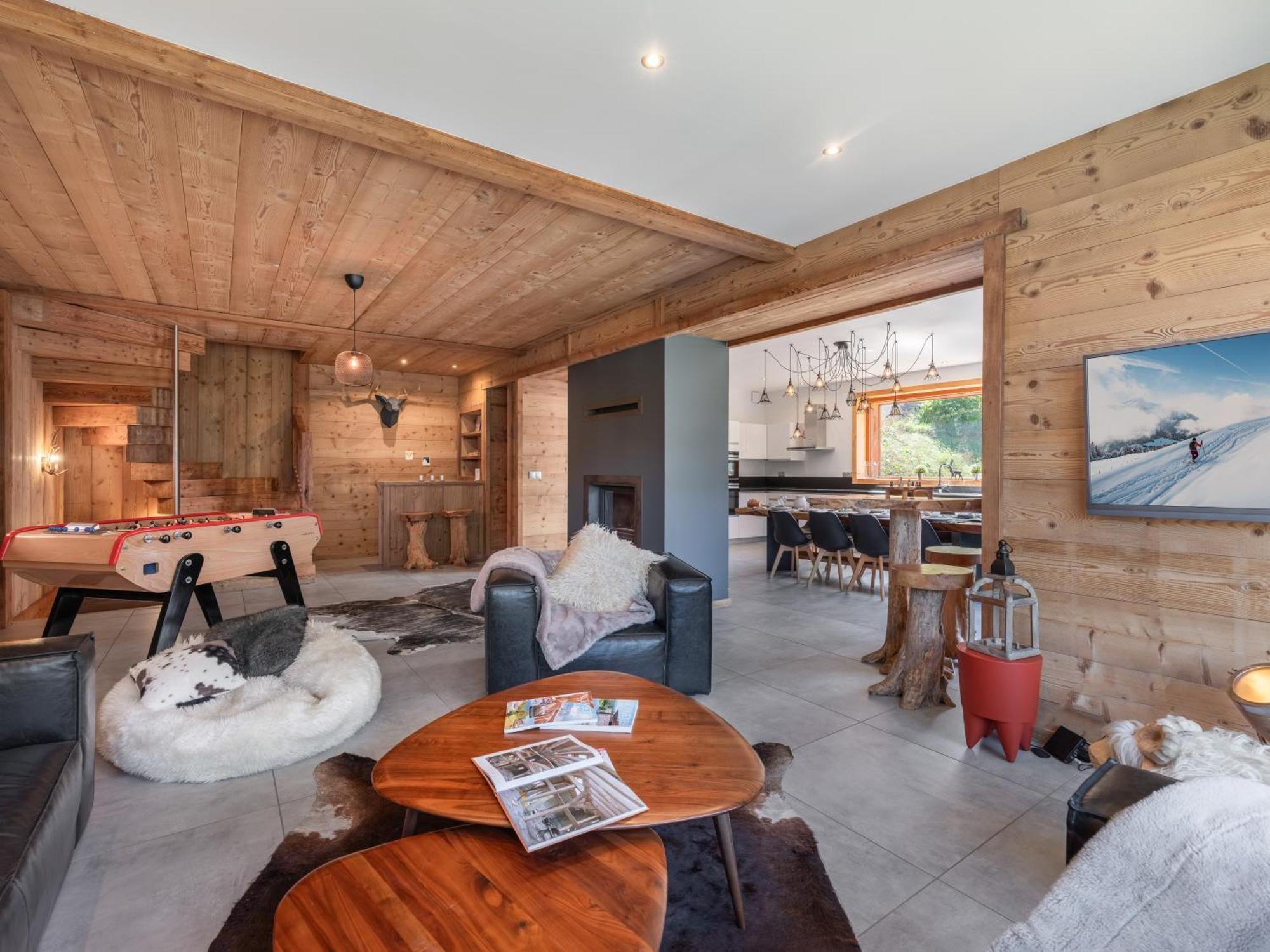Chalet 1100 - Bo Immobilier Chatel - A Mi-Chemin Du Centre Et Du Linga - Jacuzzi Sauna Et Cheminee Zewnętrze zdjęcie