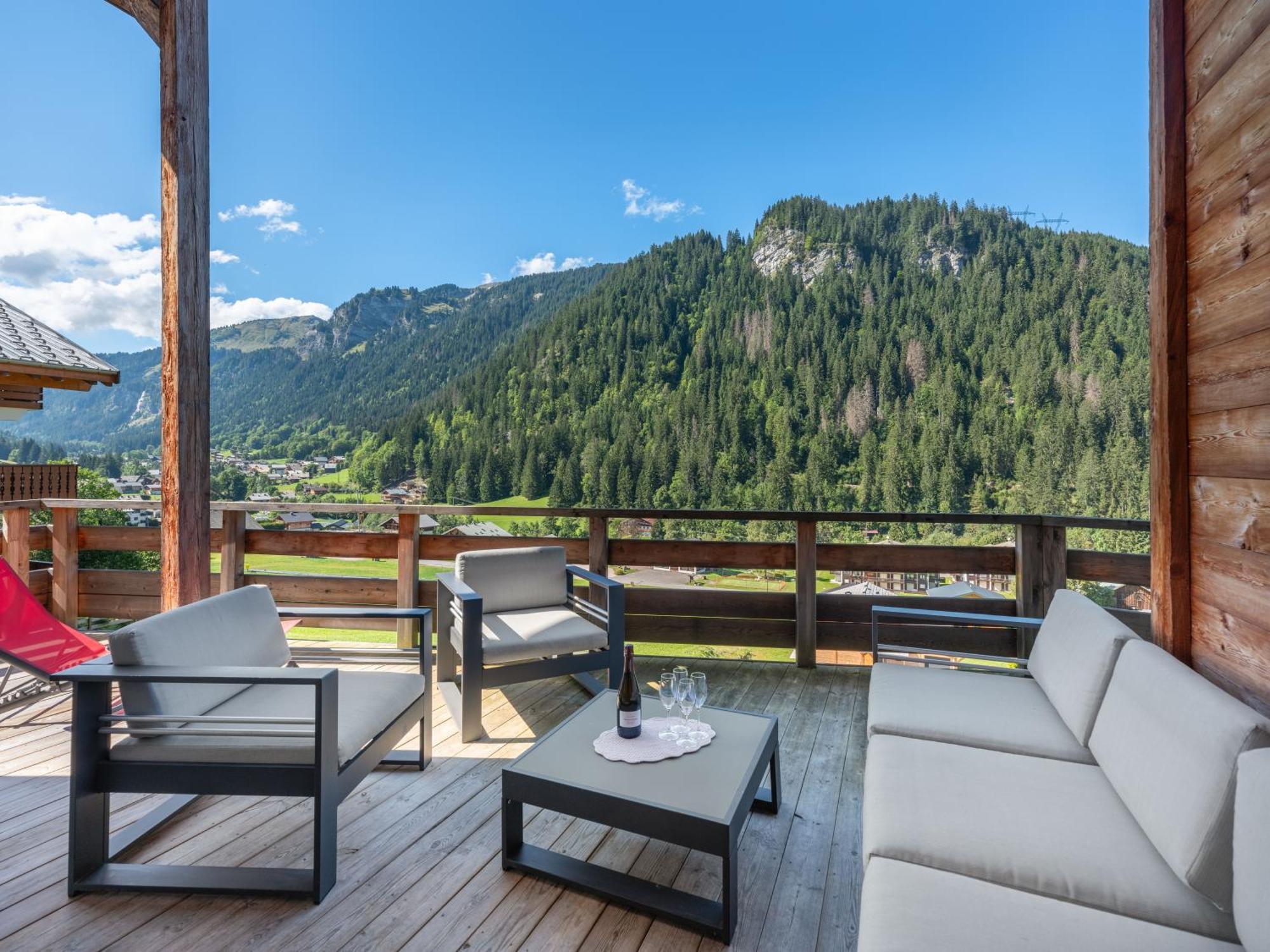 Chalet 1100 - Bo Immobilier Chatel - A Mi-Chemin Du Centre Et Du Linga - Jacuzzi Sauna Et Cheminee Zewnętrze zdjęcie