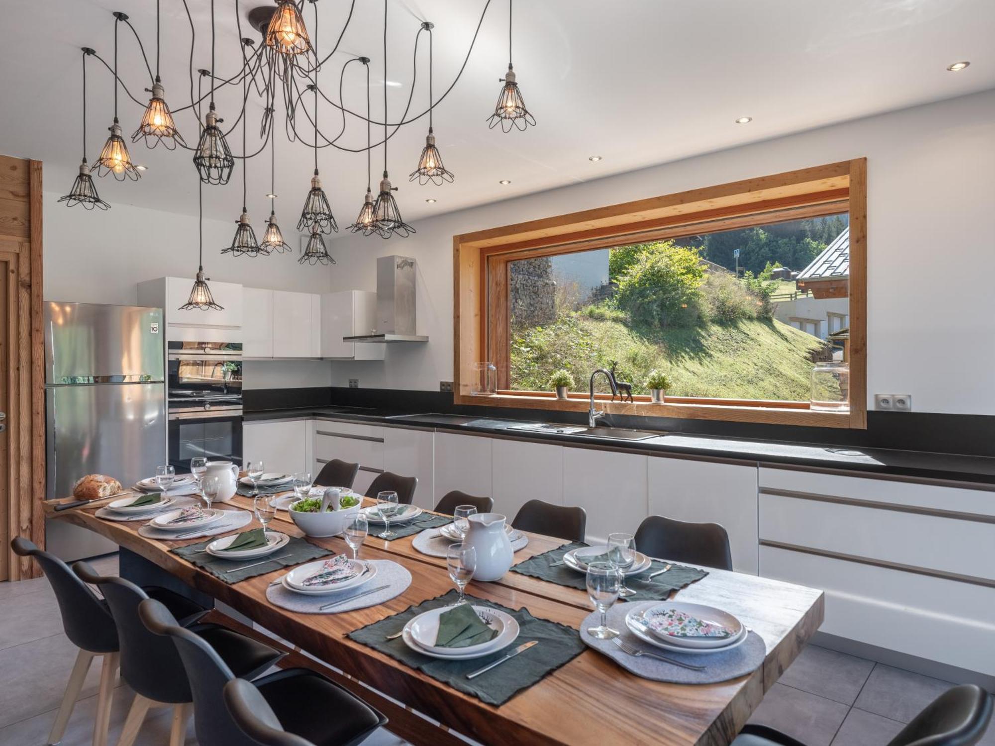 Chalet 1100 - Bo Immobilier Chatel - A Mi-Chemin Du Centre Et Du Linga - Jacuzzi Sauna Et Cheminee Zewnętrze zdjęcie